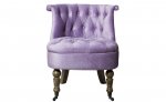 КРЕСЛО НИЗКОЕ СИРЕНЕВОЕ ВЕЛЮРОВОЕ.Арт: HD2202868-BG